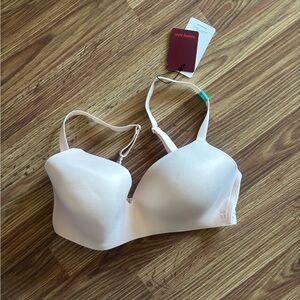 Soft pink wireless bra